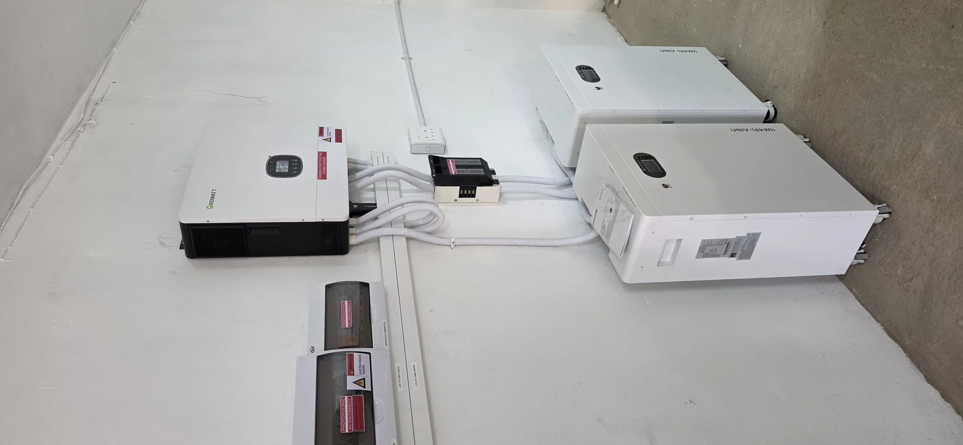 Industrial electrical maintenance work